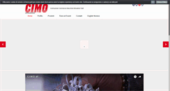 Desktop Screenshot of cimosrl.it